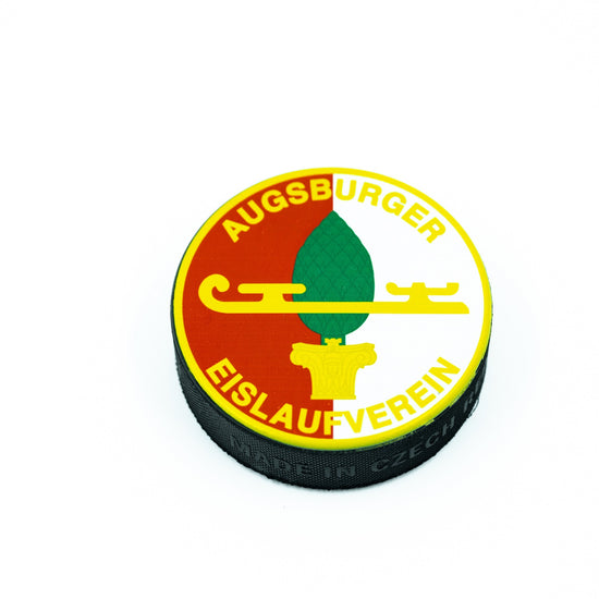 Puck mit AERV-Logo Aufdruck